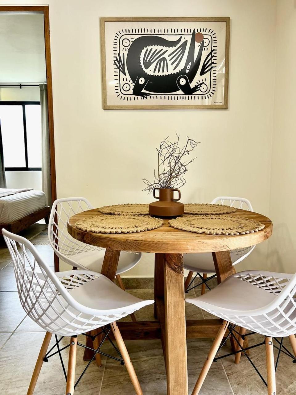 Cozy Apartment With Pool In Bacalar Center Esterno foto